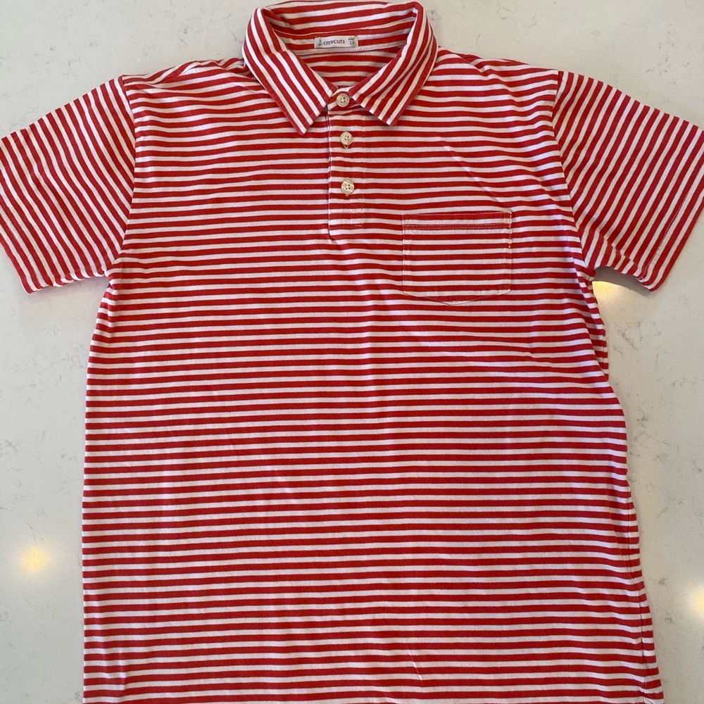 Boys JCrew Crewcuts cotton polo